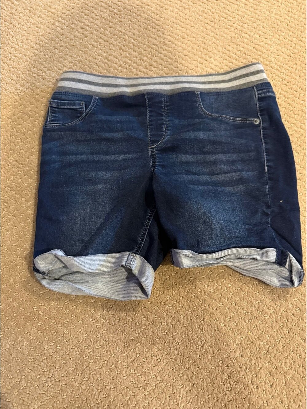 Arizona size 14 dark jean shorts comfy